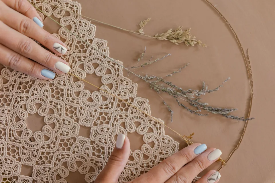 Mẫu nail sơn gel một màu